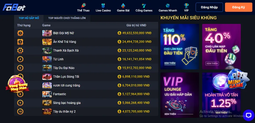 Các tính năng nổi bật của nền tảng đá gà hitclub.win